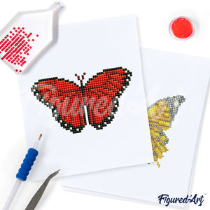 Mini Serie Diamond Painting - Schmetterlinge 3