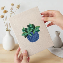 Laden Sie das Bild in den Galerie-Viewer, Punch Needle Set (4 Stück) mit Rahmen - Moderne Blumentöpfe