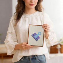 Laden Sie das Bild in den Galerie-Viewer, Punch Needle Set (4 Stück) mit Rahmen - Kawaii Schreibwaren 2