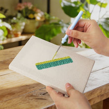 Laden Sie das Bild in den Galerie-Viewer, Punch Needle Set (4 Stück) mit Rahmen - Lernstimmung