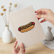 Laden Sie das Bild in den Galerie-Viewer, Punch Needle Set (4 Stück) mit Rahmen - Amerikanisches Diner