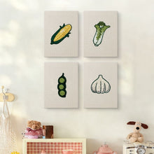 Laden Sie das Bild in den Galerie-Viewer, Punch Needle Set (4 Stück) mit Rahmen - Gartenauswahl