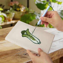 Laden Sie das Bild in den Galerie-Viewer, Punch Needle Set (4 Stück) mit Rahmen - Gartenauswahl