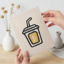 Laden Sie das Bild in den Galerie-Viewer, Punch Needle Set (4 Stück) mit Rahmen - Alltägliche Snacks