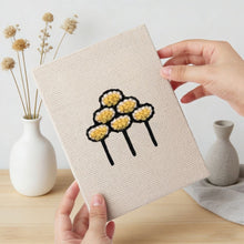Laden Sie das Bild in den Galerie-Viewer, Punch Needle Set (4 Stück) mit Rahmen - Bäckerei Köstlichkeiten