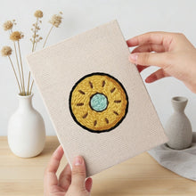 Laden Sie das Bild in den Galerie-Viewer, Punch Needle Set (4 Stück) mit Rahmen - Street Food 1