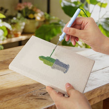 Laden Sie das Bild in den Galerie-Viewer, Punch Needle Set (4 Stück) mit Rahmen - Mini Indoor Garten 2