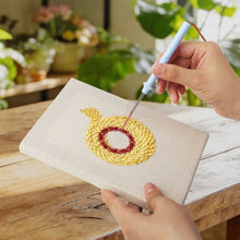 Laden Sie das Bild in den Galerie-Viewer, Punch Needle Set (4 Stück) mit Rahmen - Schreibtisch Essentials 2