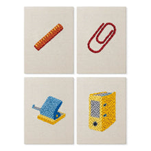 Laden Sie das Bild in den Galerie-Viewer, Punch Needle Set (4 Stück) mit Rahmen​ - Büro &amp; Schreibtisch Favoriten Figured'Art