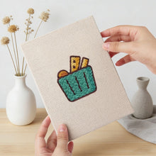 Laden Sie das Bild in den Galerie-Viewer, Punch Needle Set (4 Stück) mit Rahmen - Morgensüßigkeiten
