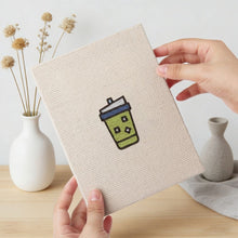 Laden Sie das Bild in den Galerie-Viewer, Punch Needle Set (4 Stück) mit Rahmen - Kaffee &amp; Tee Zeit