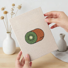Laden Sie das Bild in den Galerie-Viewer, Punch Needle Set (4 Stück) mit Rahmen - Fruchtfest 1