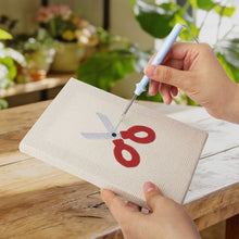 Laden Sie das Bild in den Galerie-Viewer, Punch Needle Set (4 Stück) mit Rahmen - Kreative Werkzeuge