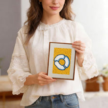 Laden Sie das Bild in den Galerie-Viewer, Punch Needle Set (4 Stück) mit Rahmen - Leckere Snacks