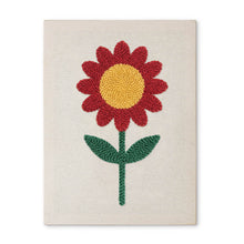 Laden Sie das Bild in den Galerie-Viewer, Punch Needle mit Rahmen - Strahlende Blume Figured'Art