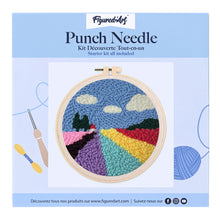 Laden Sie das Bild in den Galerie-Viewer, Punch Needle Feld mit Tulpen