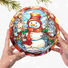 Laden Sie das Bild in den Galerie-Viewer, Malen nach Zahlen 20 cm Tischsets (6 Stück) - Kreatives Weihnachtsgeschenk