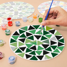 Laden Sie das Bild in den Galerie-Viewer, Malen nach Zahlen 20 cm Tischsets (6 Stück) - Moderne Geometrie