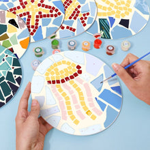 Laden Sie das Bild in den Galerie-Viewer, Malen nach Zahlen 20 cm Tischsets (6 Stück) - Mediterraner Stil