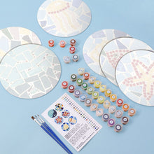 Laden Sie das Bild in den Galerie-Viewer, Malen nach Zahlen 20 cm Tischsets (6 Stück) - Mediterraner Stil