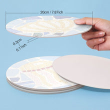 Laden Sie das Bild in den Galerie-Viewer, Malen nach Zahlen 20 cm Tischsets (6 Stück) - Mediterraner Stil