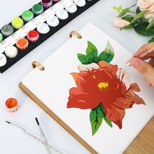 Laden Sie das Bild in den Galerie-Viewer, Malen nach Zahlen Kalender 2026 – Saisonale Blumen