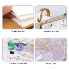 Laden Sie das Bild in den Galerie-Viewer, Malen nach Zahlen Kalender 2026 – Saisonale Blumen