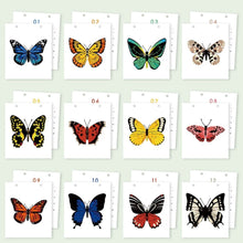 Laden Sie das Bild in den Galerie-Viewer, Malen nach Zahlen Kalender 2026 – Bunte Schmetterlinge