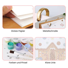 Laden Sie das Bild in den Galerie-Viewer, Malen nach Zahlen Kalender 2026 – Klassische Weihnachtsikonen