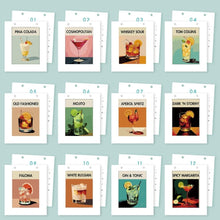 Laden Sie das Bild in den Galerie-Viewer, Malen nach Zahlen Kalender 2026 – Klassische Cocktails