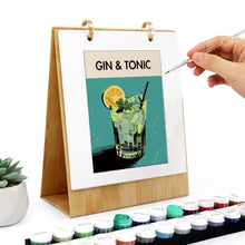 Laden Sie das Bild in den Galerie-Viewer, Malen nach Zahlen Kalender 2026 – Klassische Cocktails