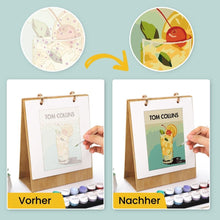 Laden Sie das Bild in den Galerie-Viewer, Malen nach Zahlen Kalender 2026 – Klassische Cocktails