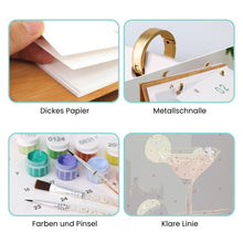 Laden Sie das Bild in den Galerie-Viewer, Malen nach Zahlen Kalender 2026 – Klassische Cocktails