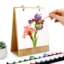 Laden Sie das Bild in den Galerie-Viewer, Malen nach Zahlen Kalender 2027 - Blumen der Saison