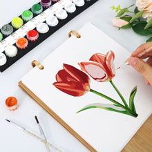 Laden Sie das Bild in den Galerie-Viewer, Malen nach Zahlen Kalender 2027 - Blumen der Saison