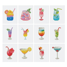 Laden Sie das Bild in den Galerie-Viewer, Mini Serie Diamond Painting - Cocktails