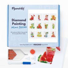 Laden Sie das Bild in den Galerie-Viewer, Mini Serie Diamond Painting - Mocktails