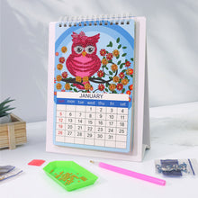 Laden Sie das Bild in den Galerie-Viewer, DIY Art Diamond Painting Tischkalender 2025