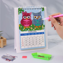Laden Sie das Bild in den Galerie-Viewer, DIY Art Diamond Painting Tischkalender 2025