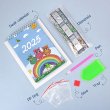 Laden Sie das Bild in den Galerie-Viewer, DIY Art Diamond Painting Tischkalender 2025