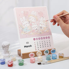 Laden Sie das Bild in den Galerie-Viewer, 2025 Malen nach Zahlen Kalender - Niedliche Tiere