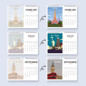2025 Malen nach Zahlen Kalender - Weltkulturerbestätten