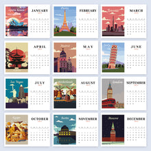 Laden Sie das Bild in den Galerie-Viewer, 2025 Malen nach Zahlen Kalender - Weltkulturerbestätten