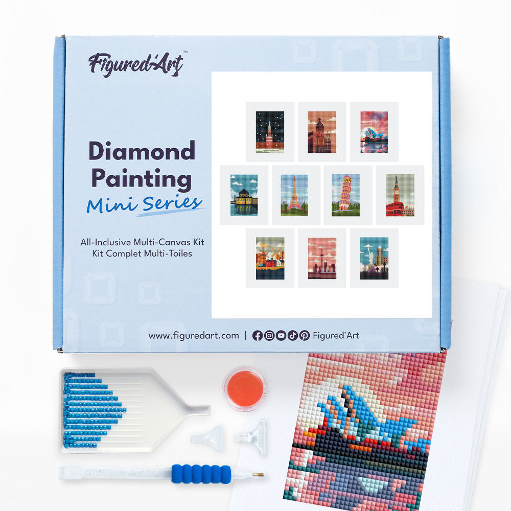 Mini Serie Diamond Painting - Weltstädte