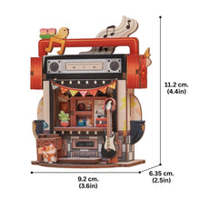 Laden Sie das Bild in den Galerie-Viewer, Miniaturhaus - Plattenladen