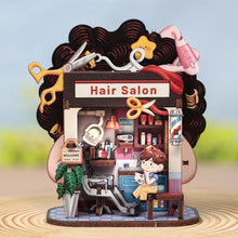 Laden Sie das Bild in den Galerie-Viewer, Miniaturhaus - Kleiner Friseursalon