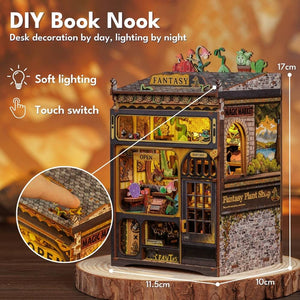 Book Nook - Fantasie-Pflanzenladen