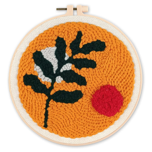 Punch Needle set Botanische Abstraktion 1