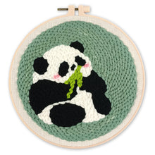 Laden Sie das Bild in den Galerie-Viewer, Punch Needle set Panda 2