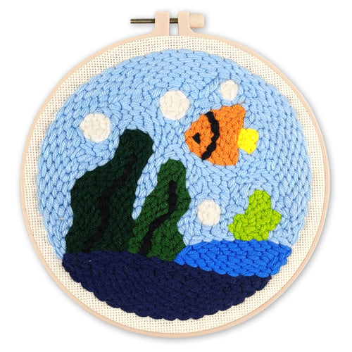 Punch Needle set Meeresleben